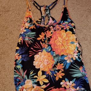 Floral tank top
